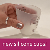 Silicone Measuring Cup for Resin (10-100ml) by Little Windows Brilliant Resin and Supplies - Resin Society