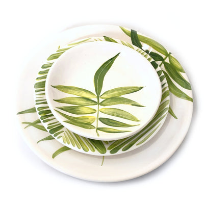 Floating Leaves Dinner Plate - Green by Mbare Ltd - product image 5 for Resin Society