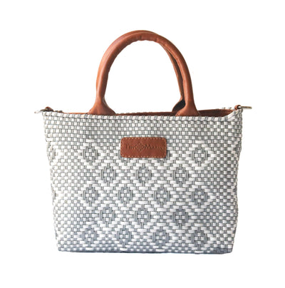 Gabrielle Small Woven Crossbody Bag - Tan Leather by Tin Marin Brand - product image 5 for Resin Society