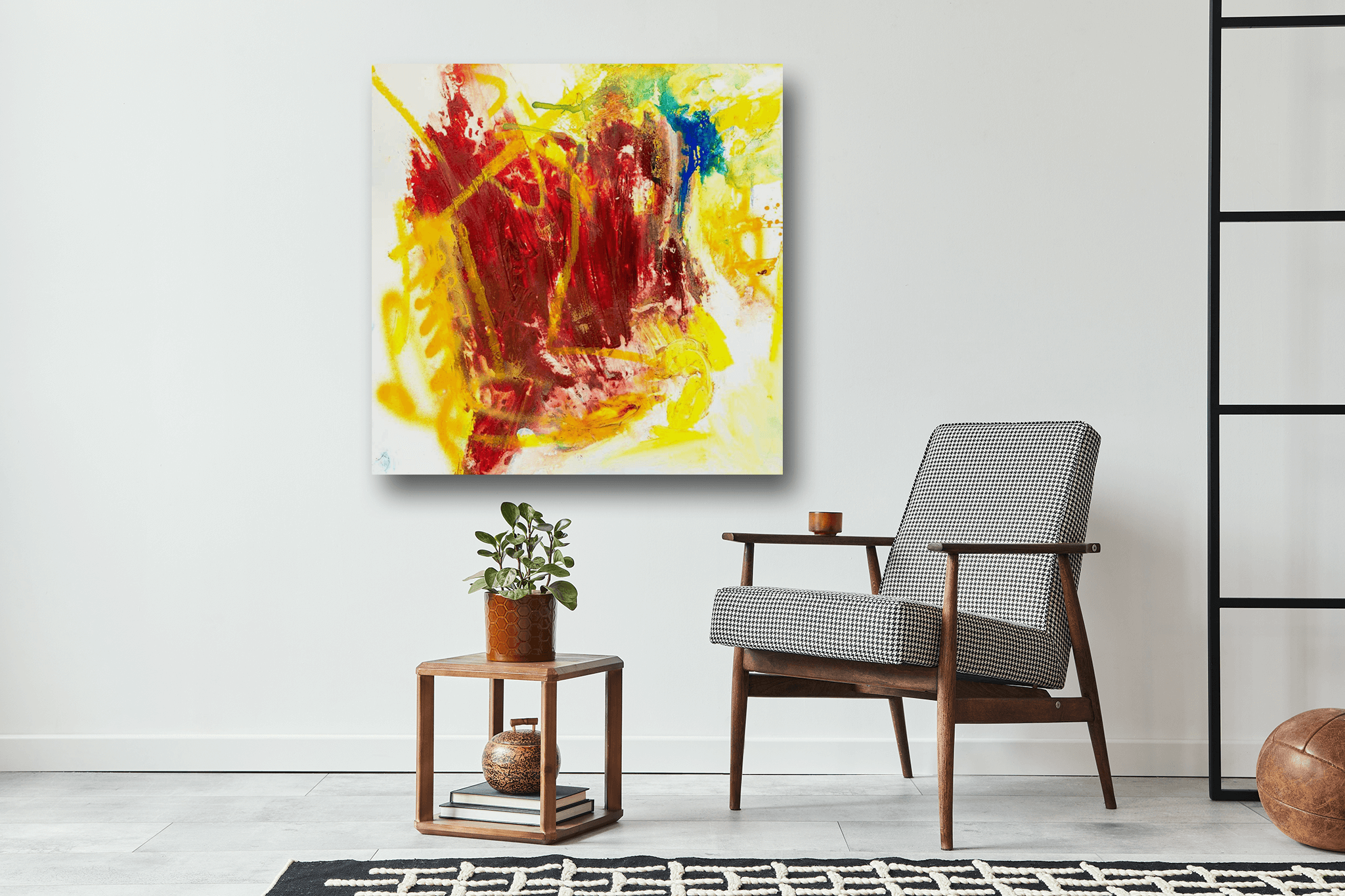 Garnet Artist Enhanced Canvas Print by John Beard Collection - product image 2 for Resin Society