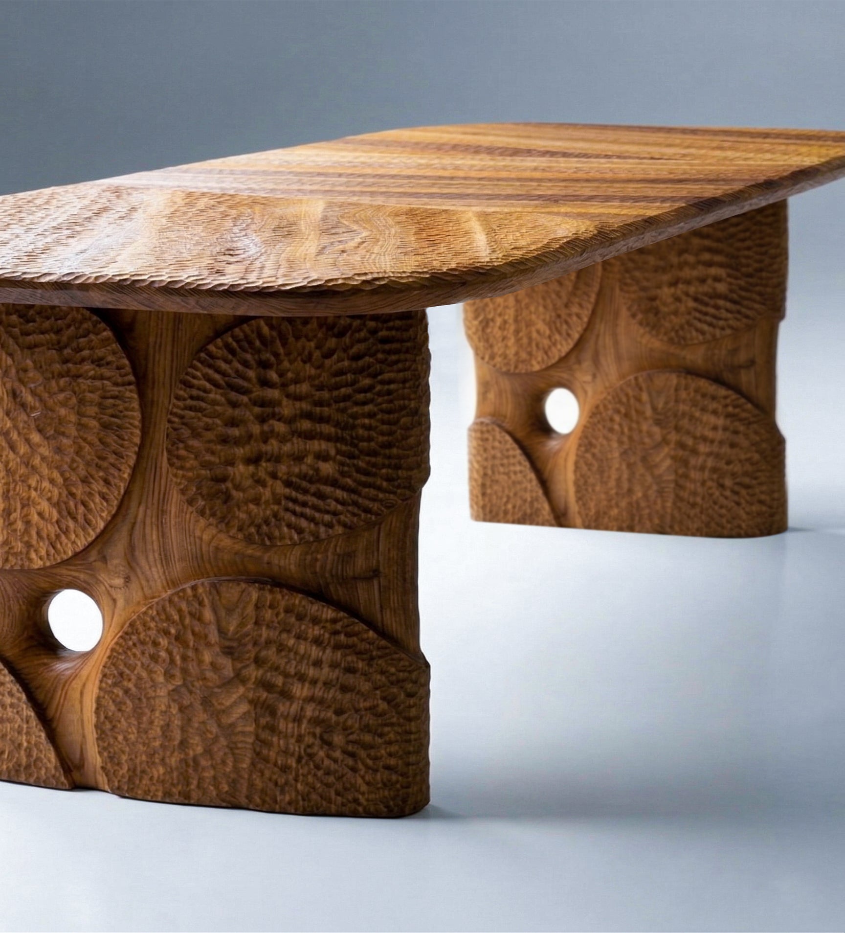 Hand-Carved Dining Table by Gizz - product image 3 for Resin Society