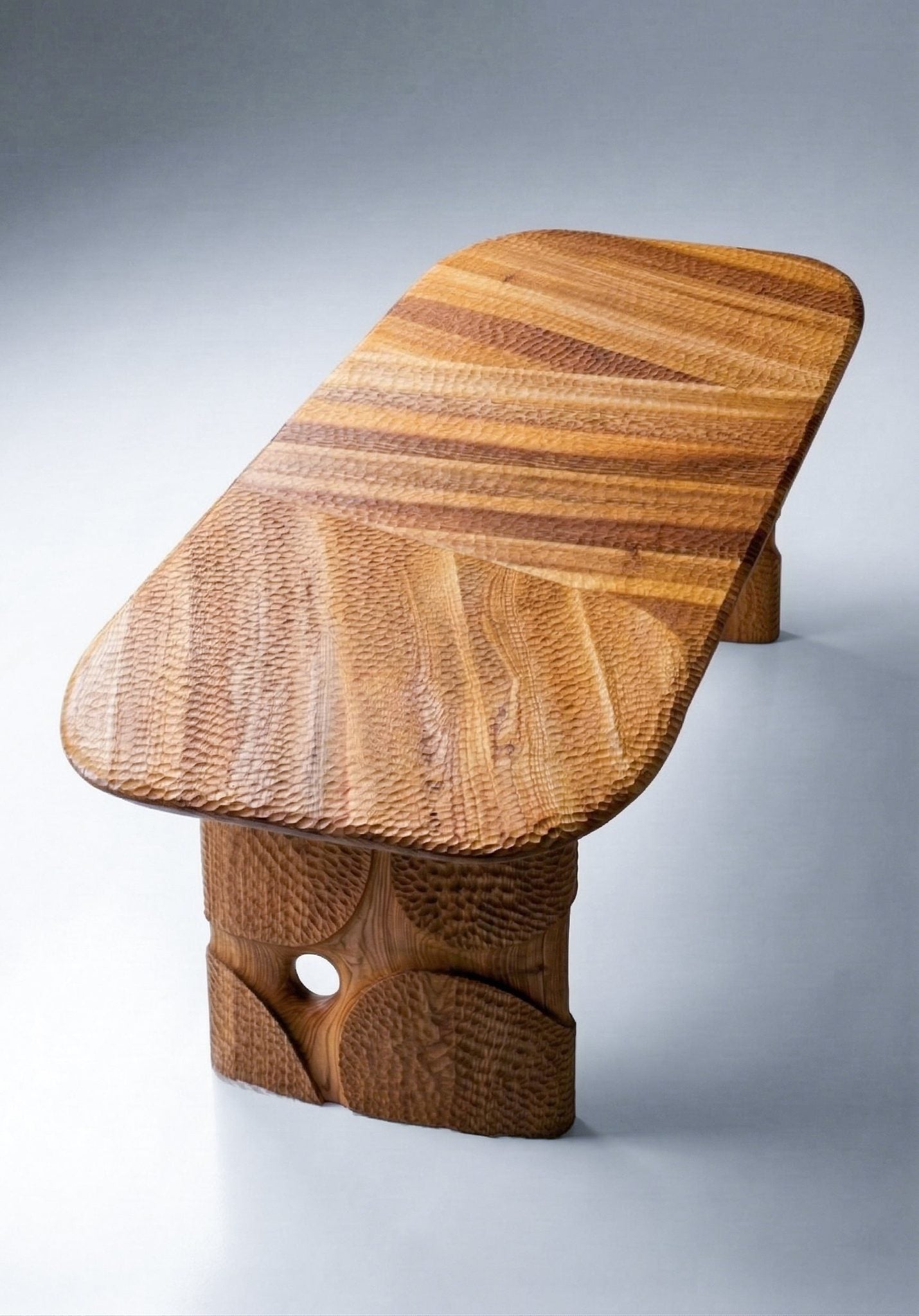Hand-Carved Dining Table by Gizz - product image 4 for Resin Society