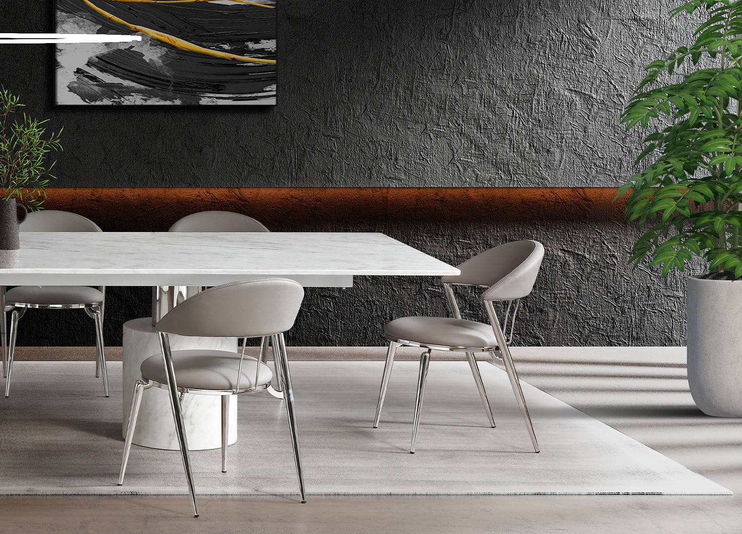 Geneva Dining Chair Sets of 2 detail image - Resin Society
