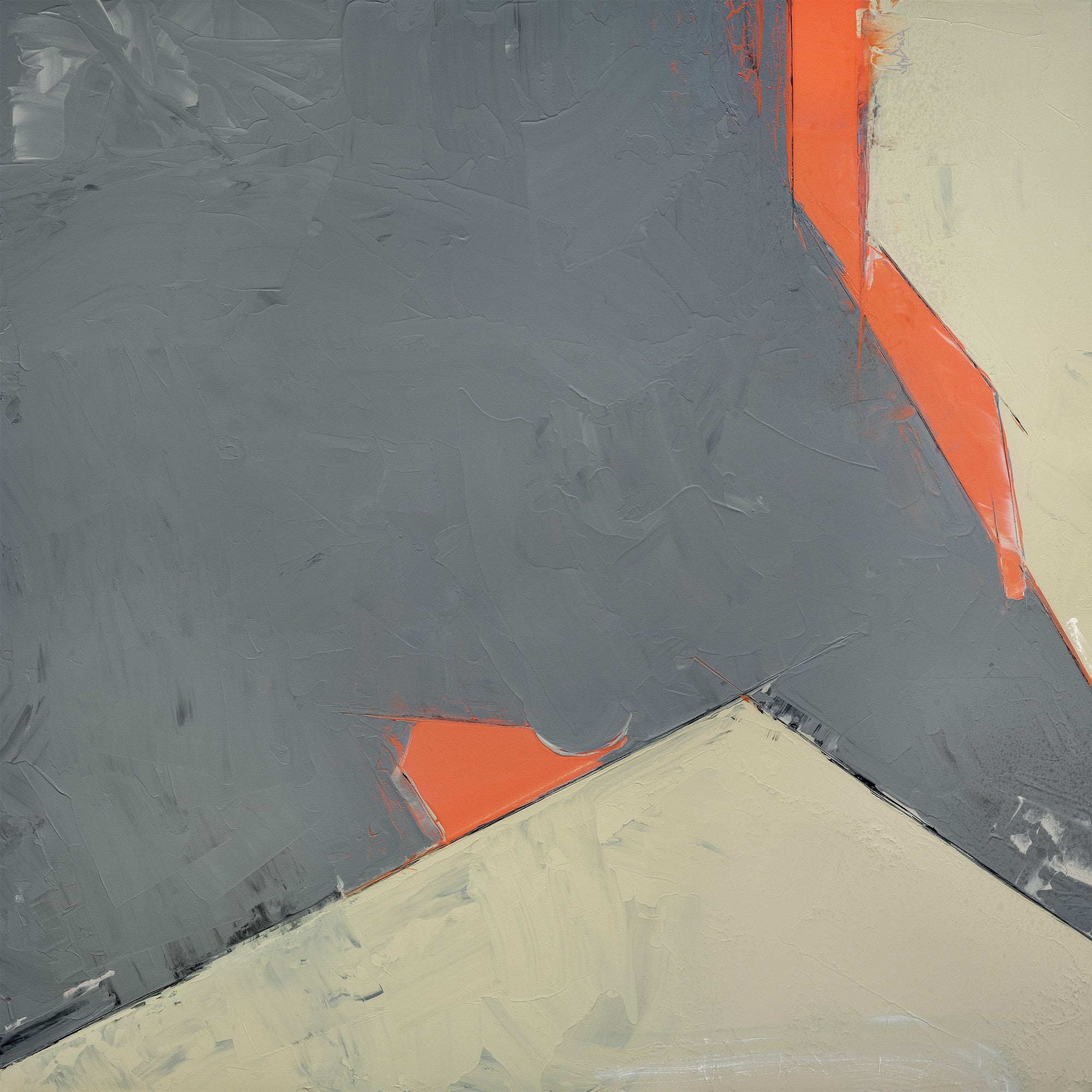 Geo III Artist Enhanced Canvas Print by John Beard Collection - main product image for Resin Society