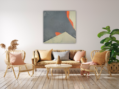 Geo III Artist Enhanced Canvas Print by John Beard Collection - product image 4 for Resin Society