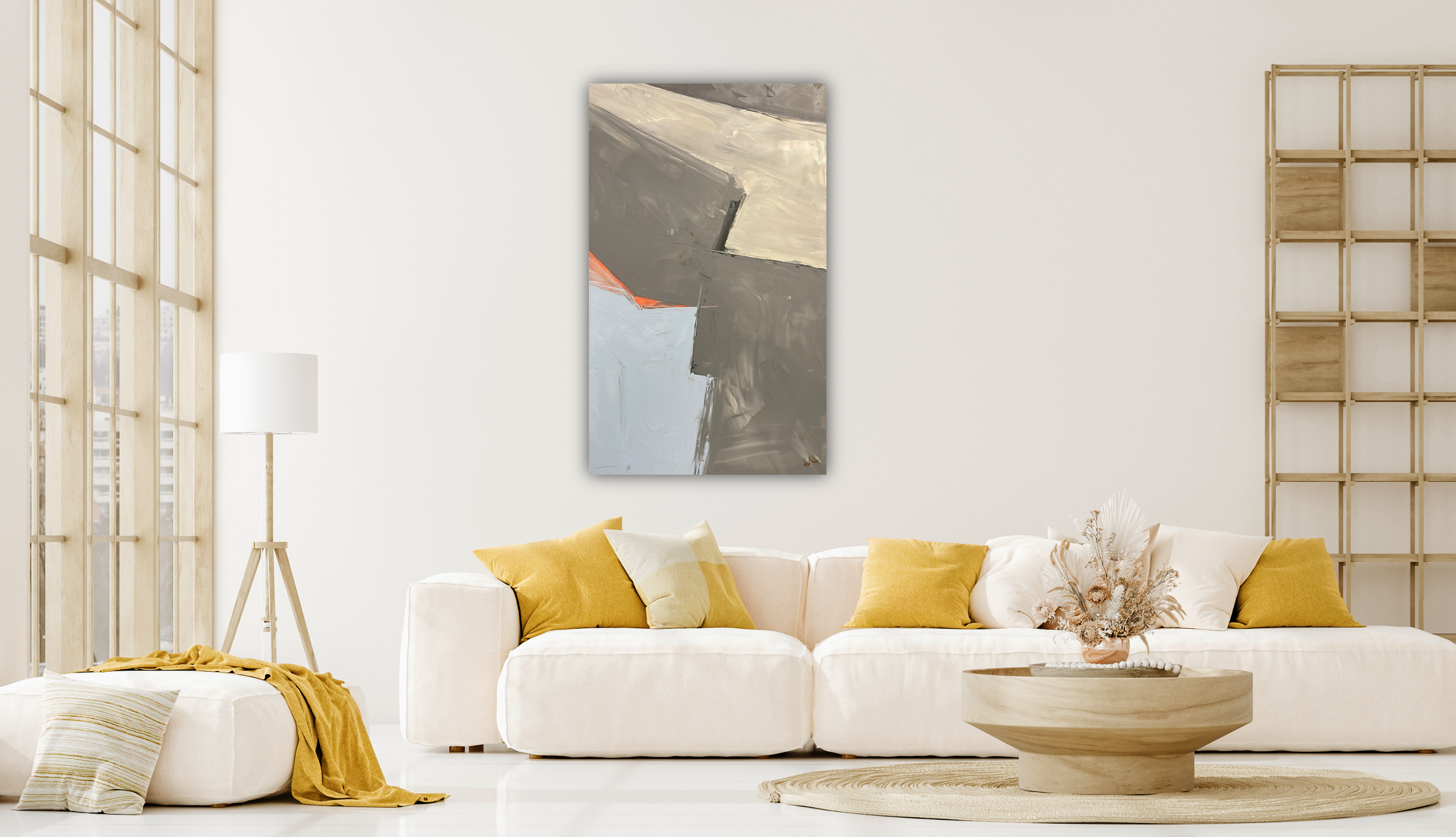 Geo II Artist Enhanced Canvas Print by John Beard Collection - product image 2 for Resin Society
