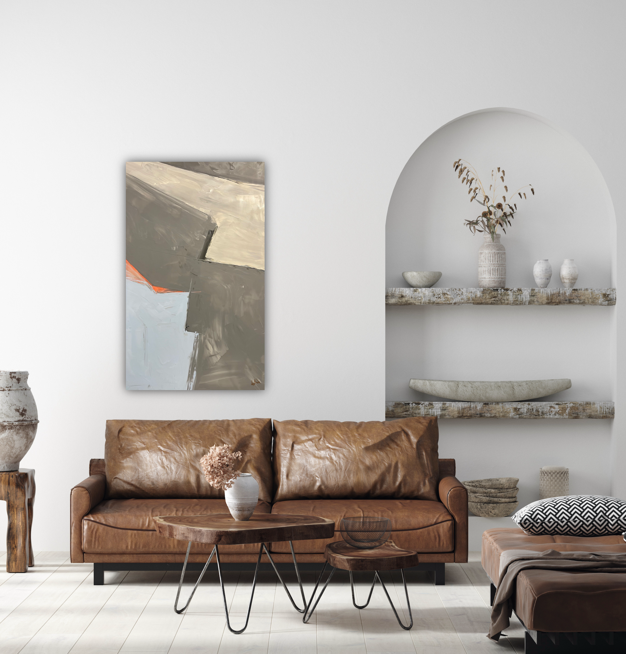 Geo II Artist Enhanced Canvas Print by John Beard Collection - product image 4 for Resin Society