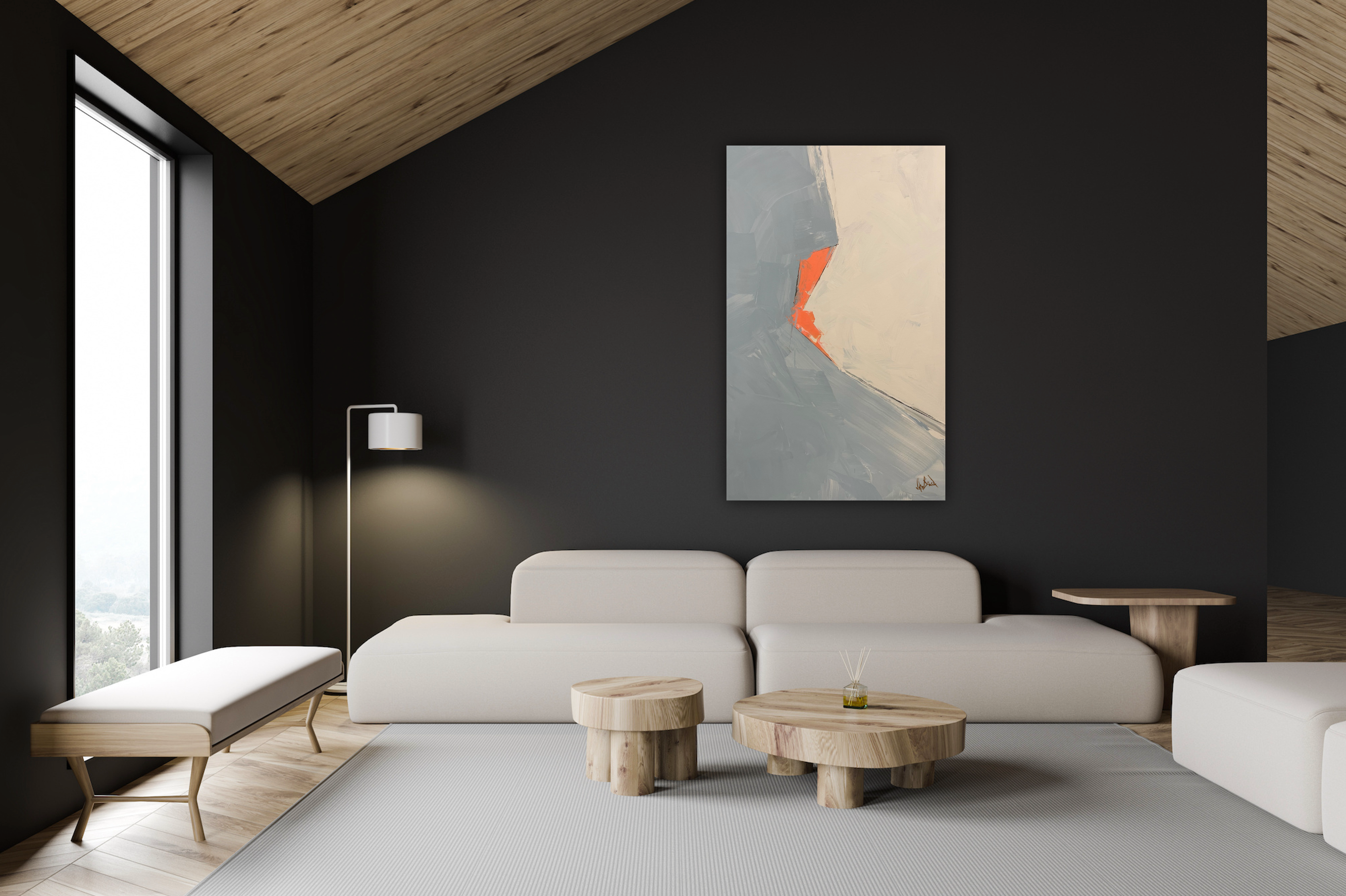 Geo I Artist Enhanced Canvas Print by John Beard Collection - product image 2 for Resin Society