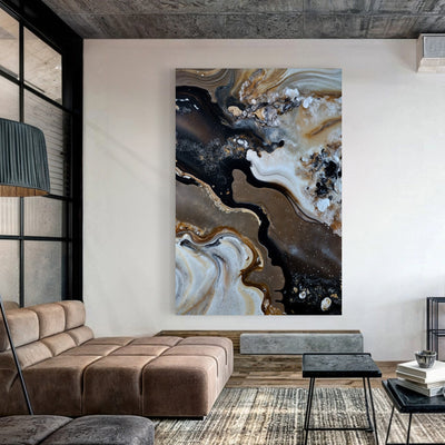Canvas Print: "Geode Whispers II" by Tailored Canvases - product image 2 for Resin Society