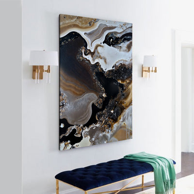 Canvas Print: "Geode Whispers III" by Tailored Canvases - product image 3 for Resin Society