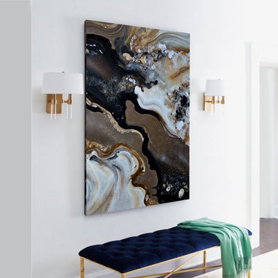 Canvas Print: "Geode Whispers II" by Tailored Canvases - product image 3 for Resin Society