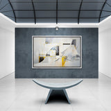 Canvas Print: "Geometric Whispers" by Tailored Canvases - product image 3 for Resin Society