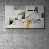 Canvas Print: "Geometric Whispers" by Tailored Canvases - product image 4 for Resin Society