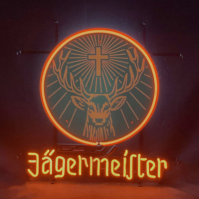 Germany Jagermeifter Beer Neon Signs Light by Neon Signs Land - product image 2 for Resin Society