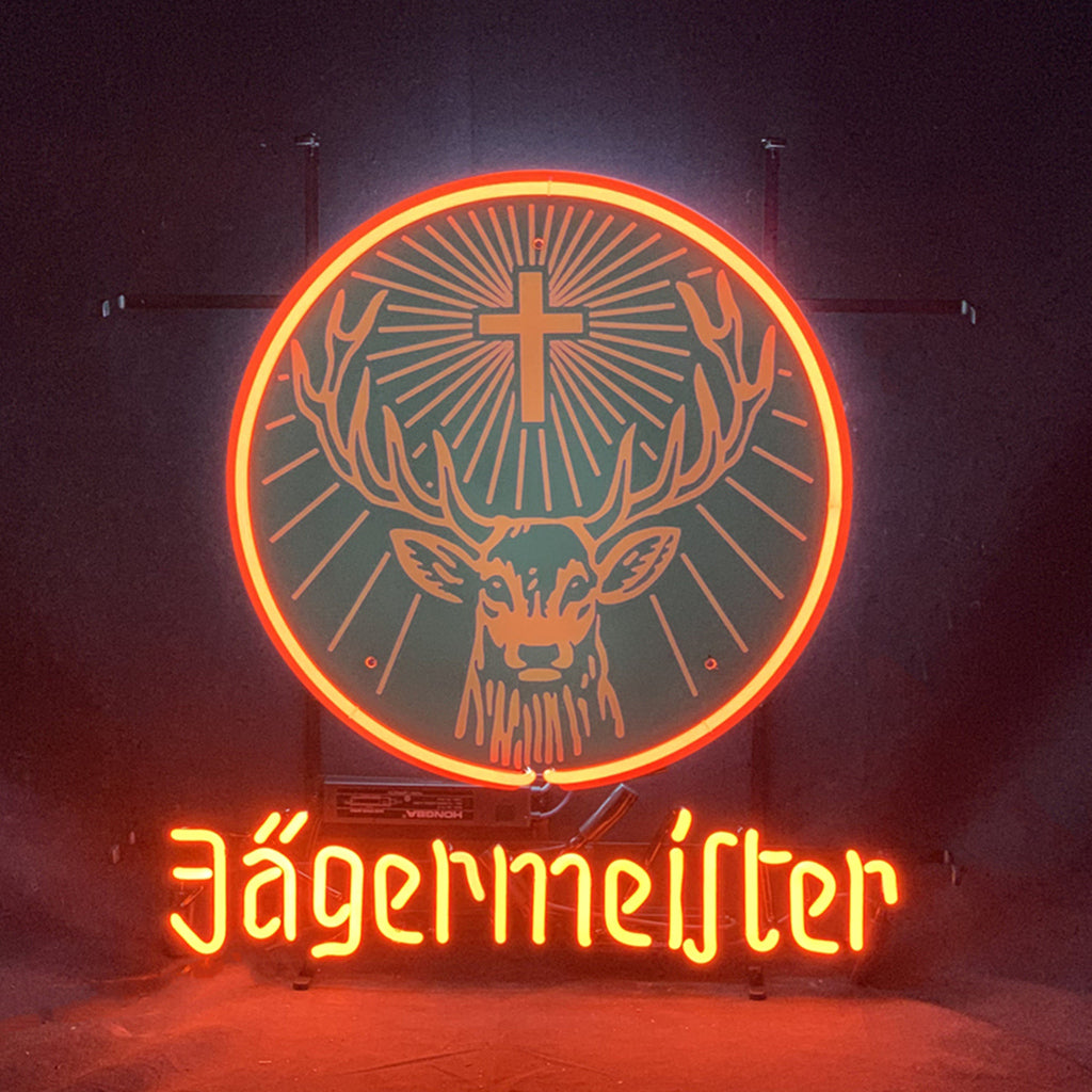 Germany Jagermeifter Beer Neon Signs Light by Neon Signs Land - main product image for Resin Society