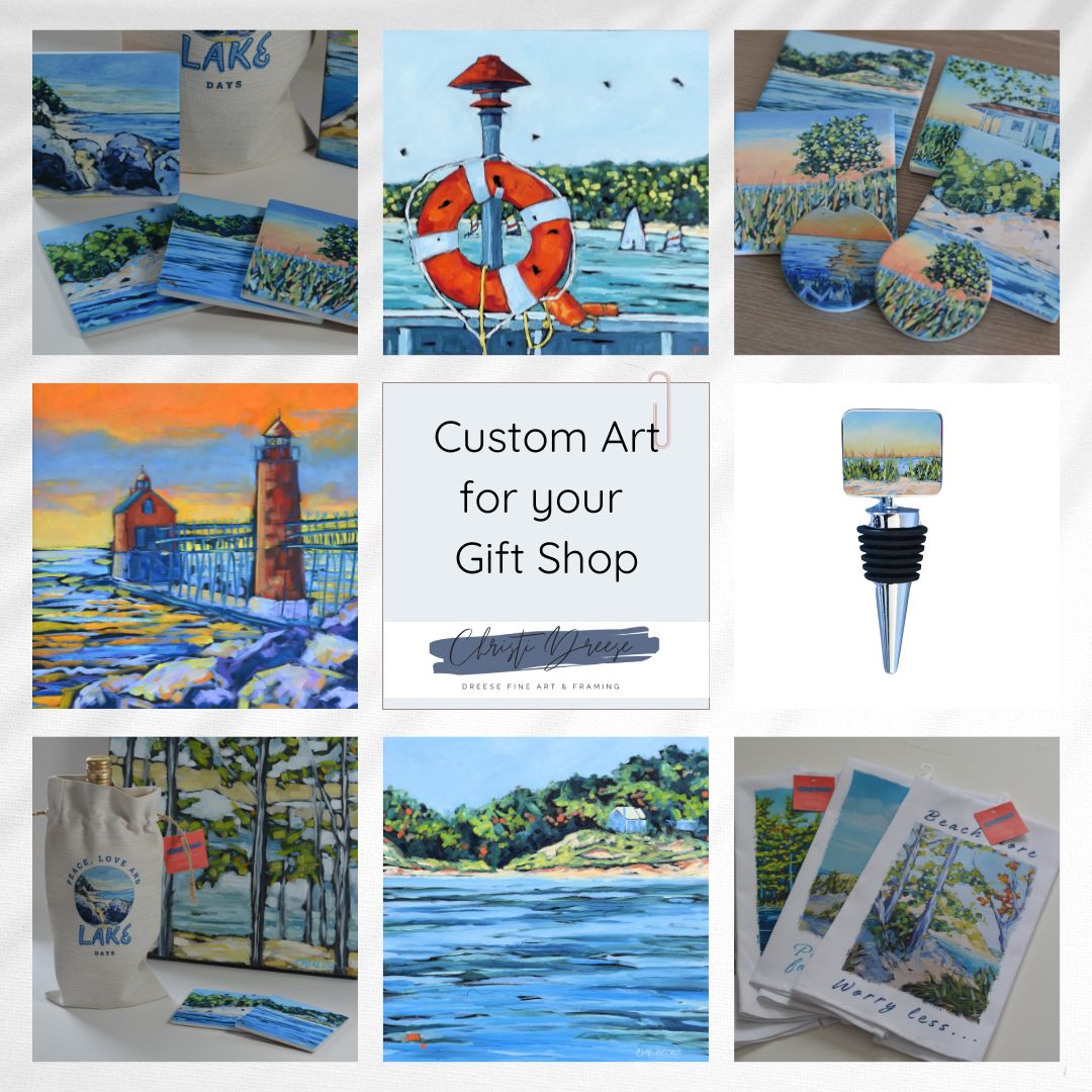 Custom Art for your Shop by Dreese Fine Art - main product image for Resin Society