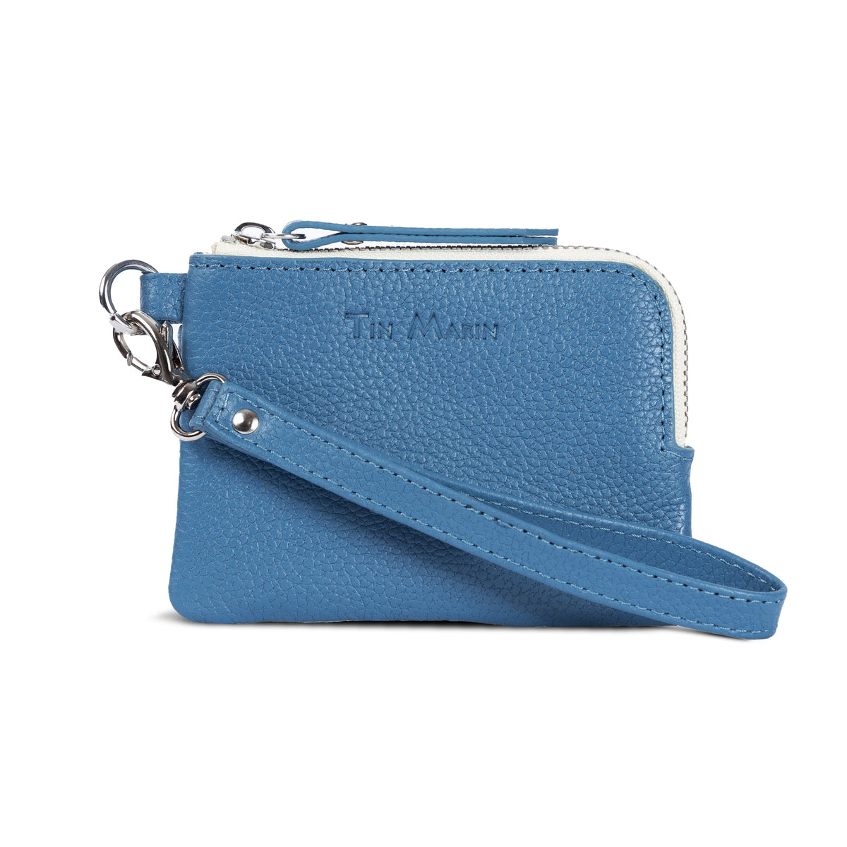 Gina Leather Top Zip Wallet by Tin Marin Brand - main product image for Resin Society