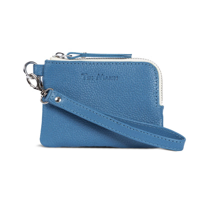 Gina Leather Top Zip Wallet by Tin Marin Brand - main product image for Resin Society