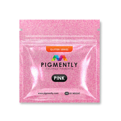 Pink glitter epoxy powder pigment for resin crafts