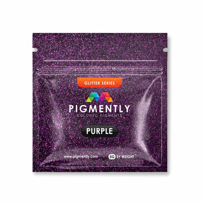 Purple Glitter Epoxy Powder Pigment for Resin Crafts