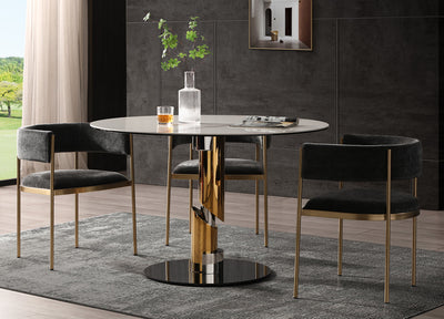Gloria Round Dining Table detail image - Resin Society
