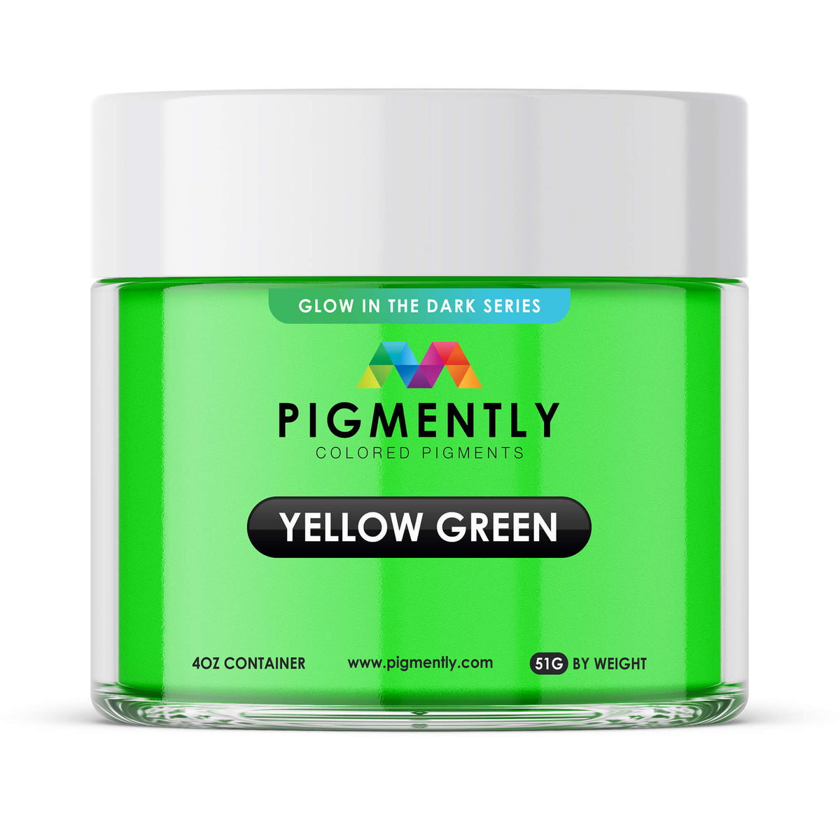 Yellow/Green Glow in the Dark Epoxy Powder Pigment for resin crafts