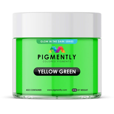 Yellow/Green Glow in the Dark Epoxy Powder Pigment for resin crafts