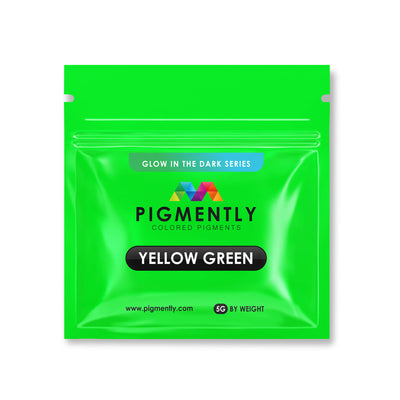 Yellow/Green Glow in the Dark Epoxy Powder Pigment for resin crafts