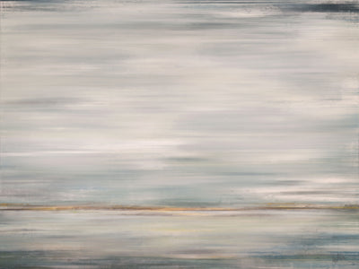 Golden Shore Artist Enhanced Canvas Print by John Beard Collection - main product image for Resin Society