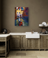 Gondoleers Artist Enhanced Canvas Print by John Beard Collection - product image 4 for Resin Society