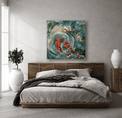 Good Fortune I Artist Enhanced Canvas Print by John Beard Collection - product image 2 for Resin Society