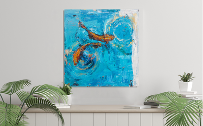 Good Fortune III Artist Enhanced Canvas Print by John Beard Collection - product image 3 for Resin Society