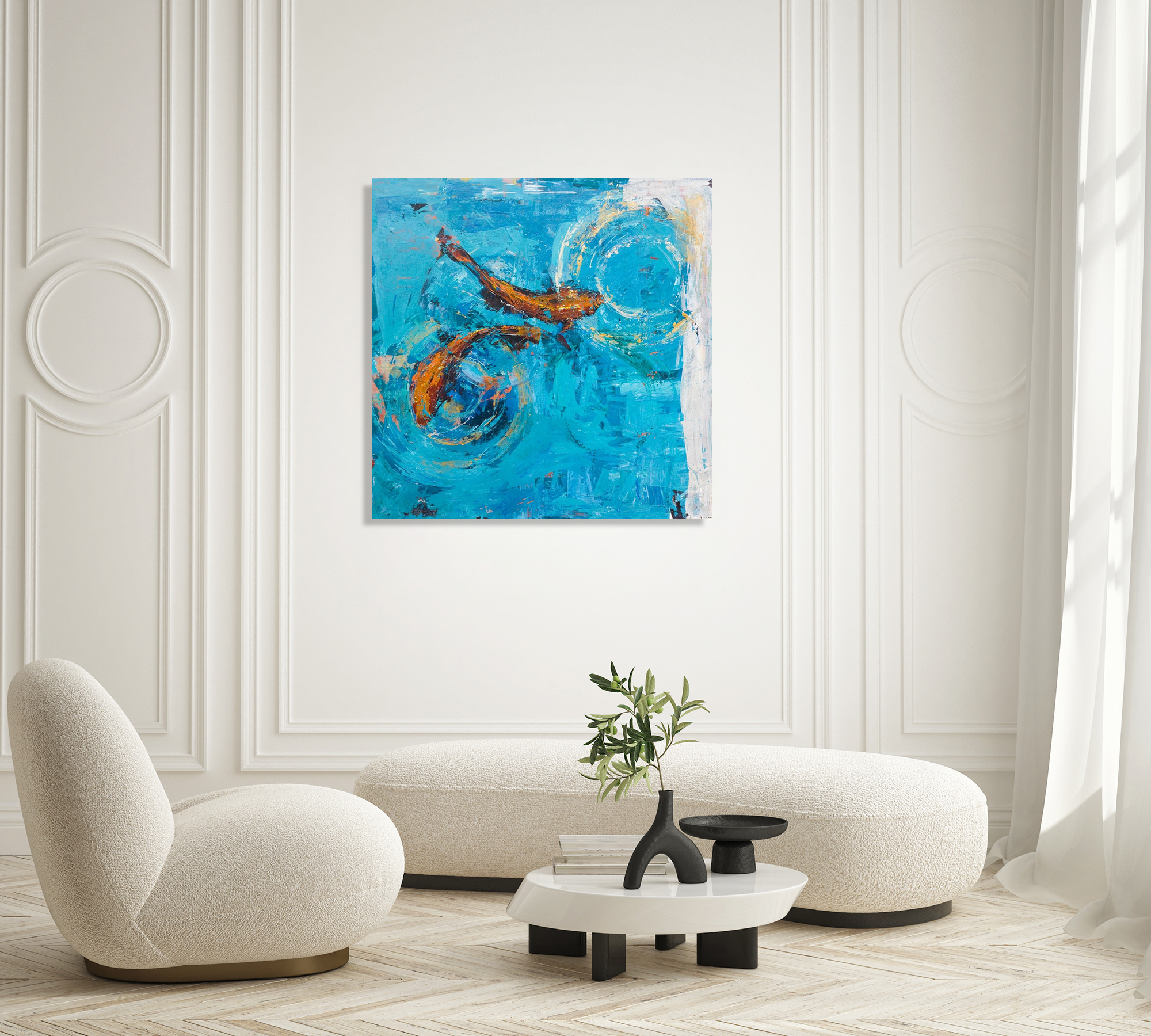 Good Fortune III Artist Enhanced Canvas Print by John Beard Collection - product image 4 for Resin Society