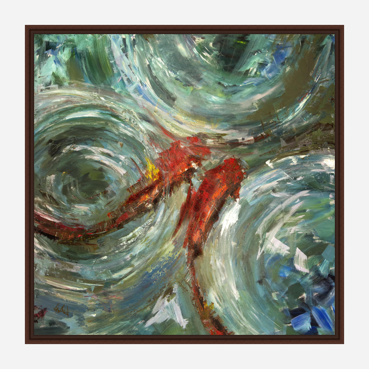 Good Fortune II Artist Enhanced Canvas Print by John Beard Collection - product image 5 for Resin Society