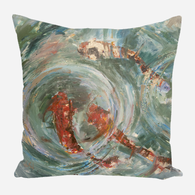 Good Fortune I Pillow by John Beard Collection - main product image for Resin Society