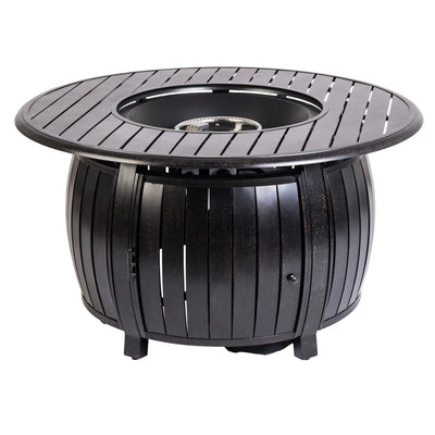 Grand Cooper 44" Round Aluminum Convertible Gas Fire Pit Table by Fire Sense/Balkene Home - product image 8 for Resin Society