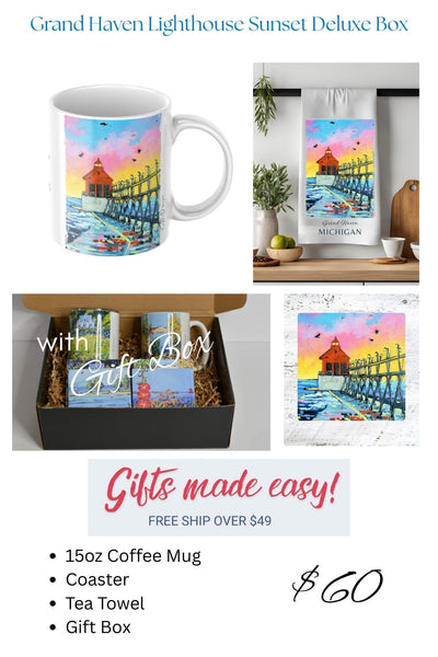 Grand Haven Lighthouse  Gift Box Sets