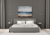 Gray Skies 40x60 Artist Enhanced Canvas Print Black Float Frame by John Beard Collection - product image 5 for Resin Society