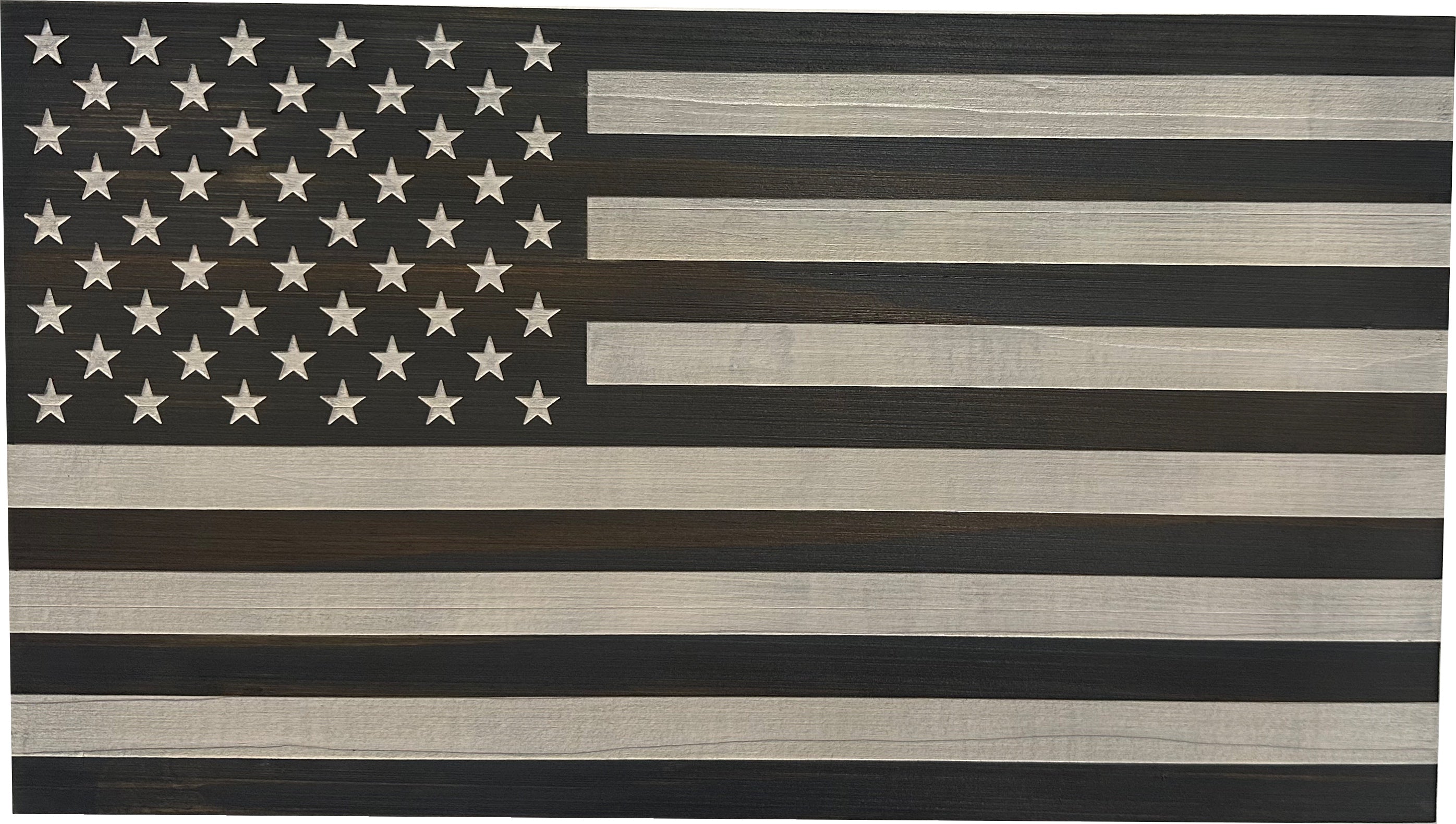 American Flag Decorative & Secure Wall-Mounted Gun Cabinet by Bellewood Designs - product image 3 for Resin Society