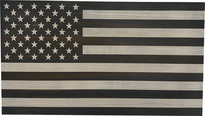 American Flag Decorative & Secure Wall-Mounted Gun Cabinet by Bellewood Designs - product image 3 for Resin Society