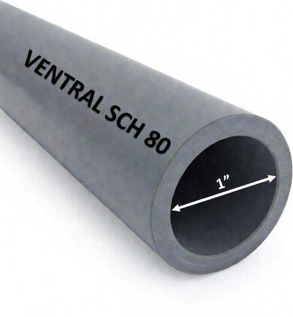 VENTRAL Schedule 80 PVC Pipe - 1 in. by VELOCITY® - main product image for Resin Society
