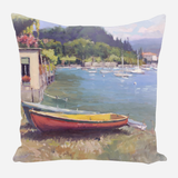 Greek Harbor Pillow by John Beard Collection - main product image for Resin Society