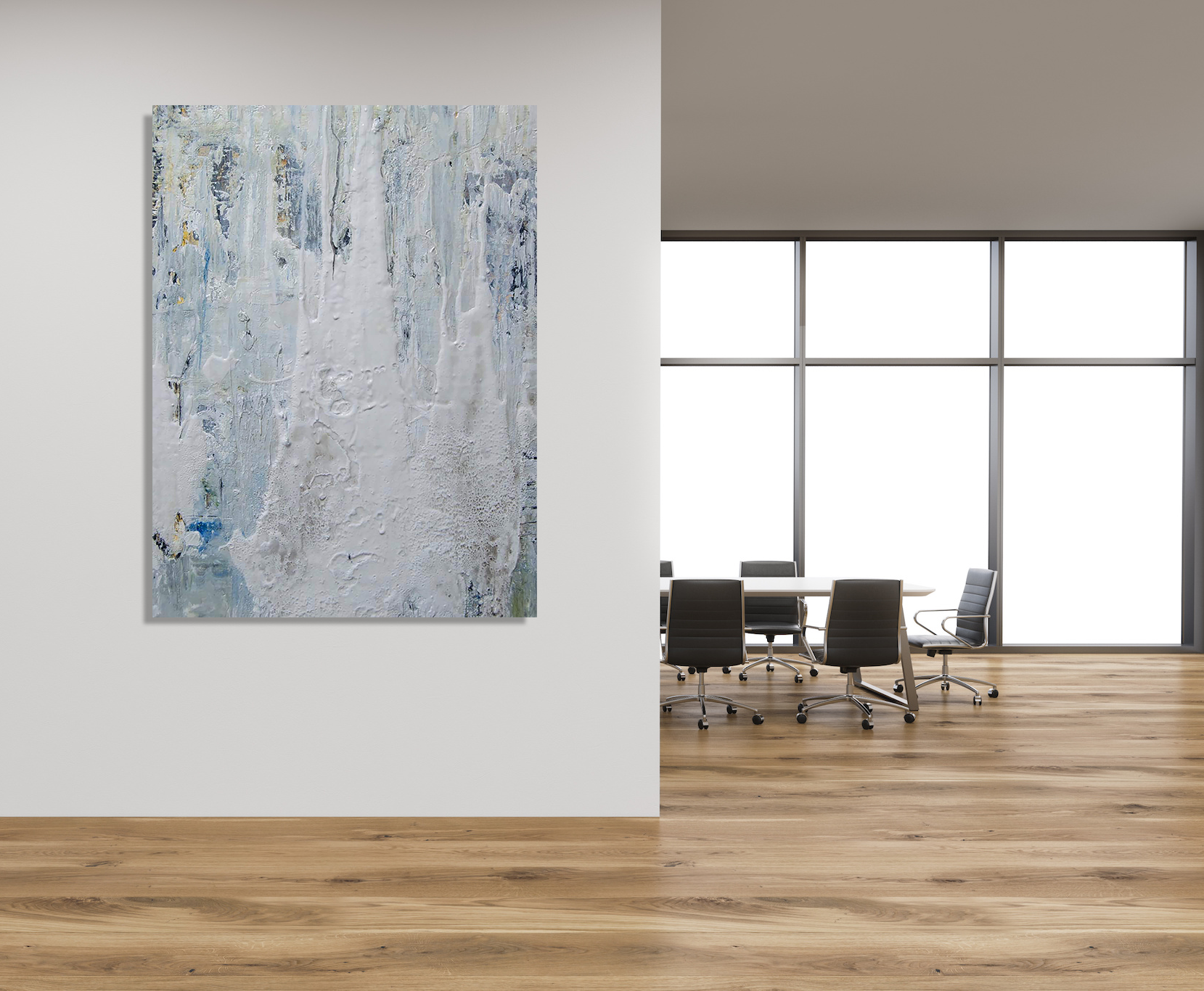 Green Cafe II Artist Enhanced Canvas Print by John Beard Collection - product image 3 for Resin Society