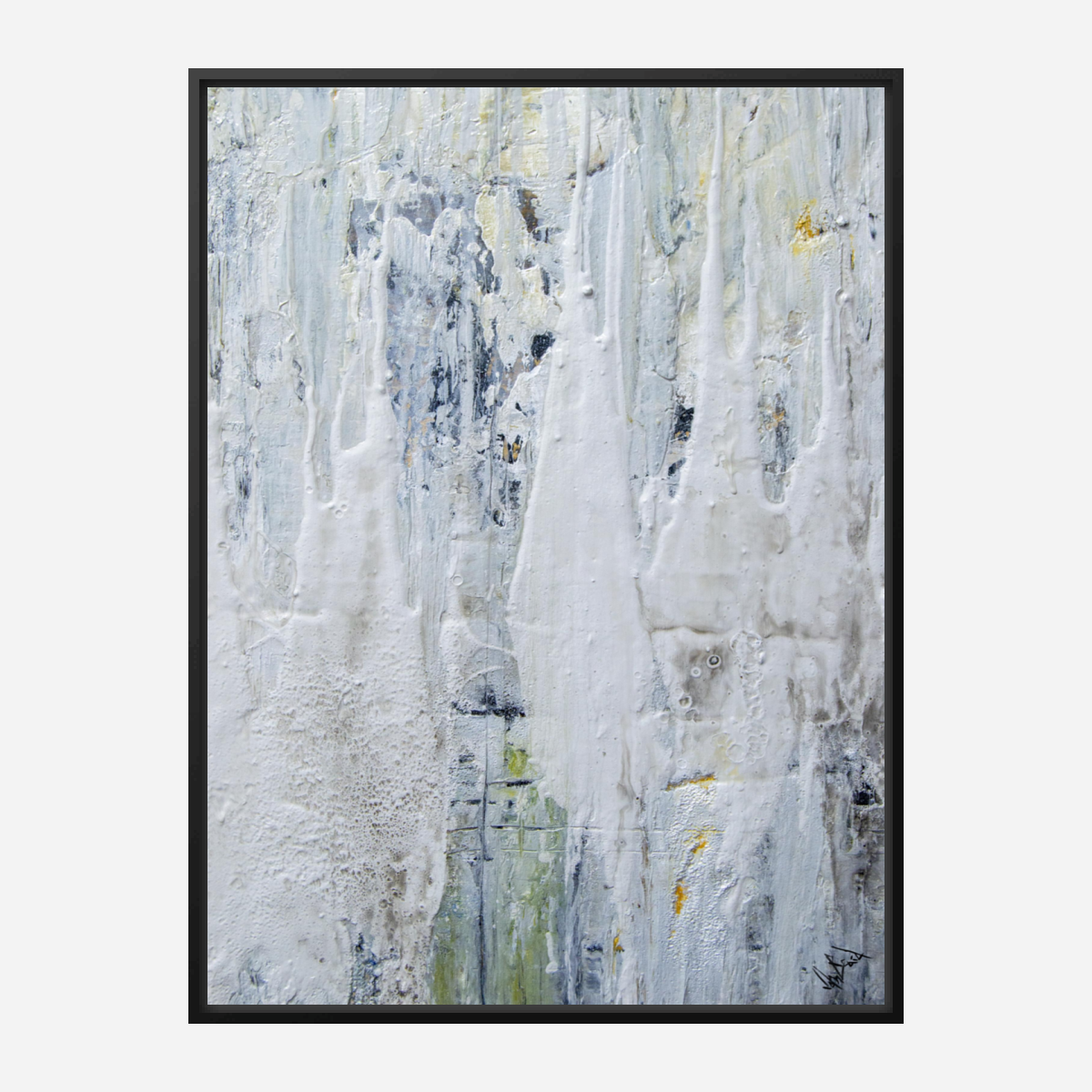Green Cafe I Artist Enhanced Canvas Print by John Beard Collection - product image 7 for Resin Society