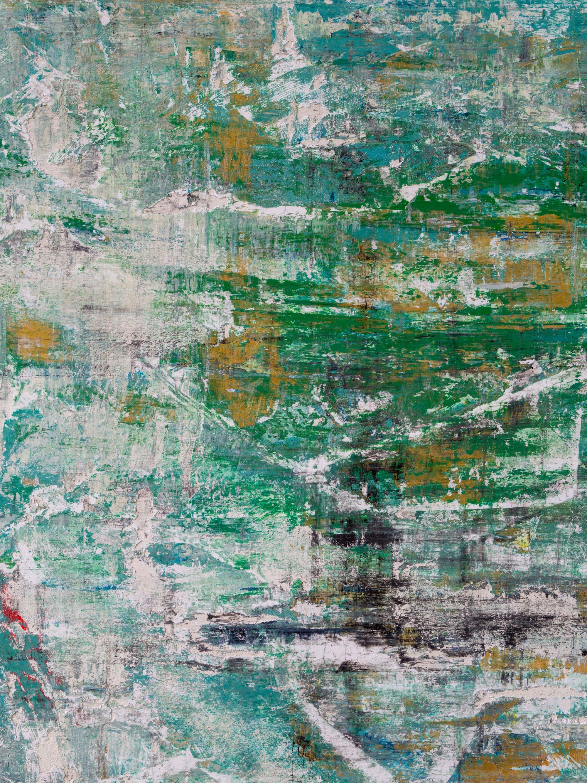 Green Goddess I Artist Enhanced Canvas Print by John Beard Collection - main product image for Resin Society