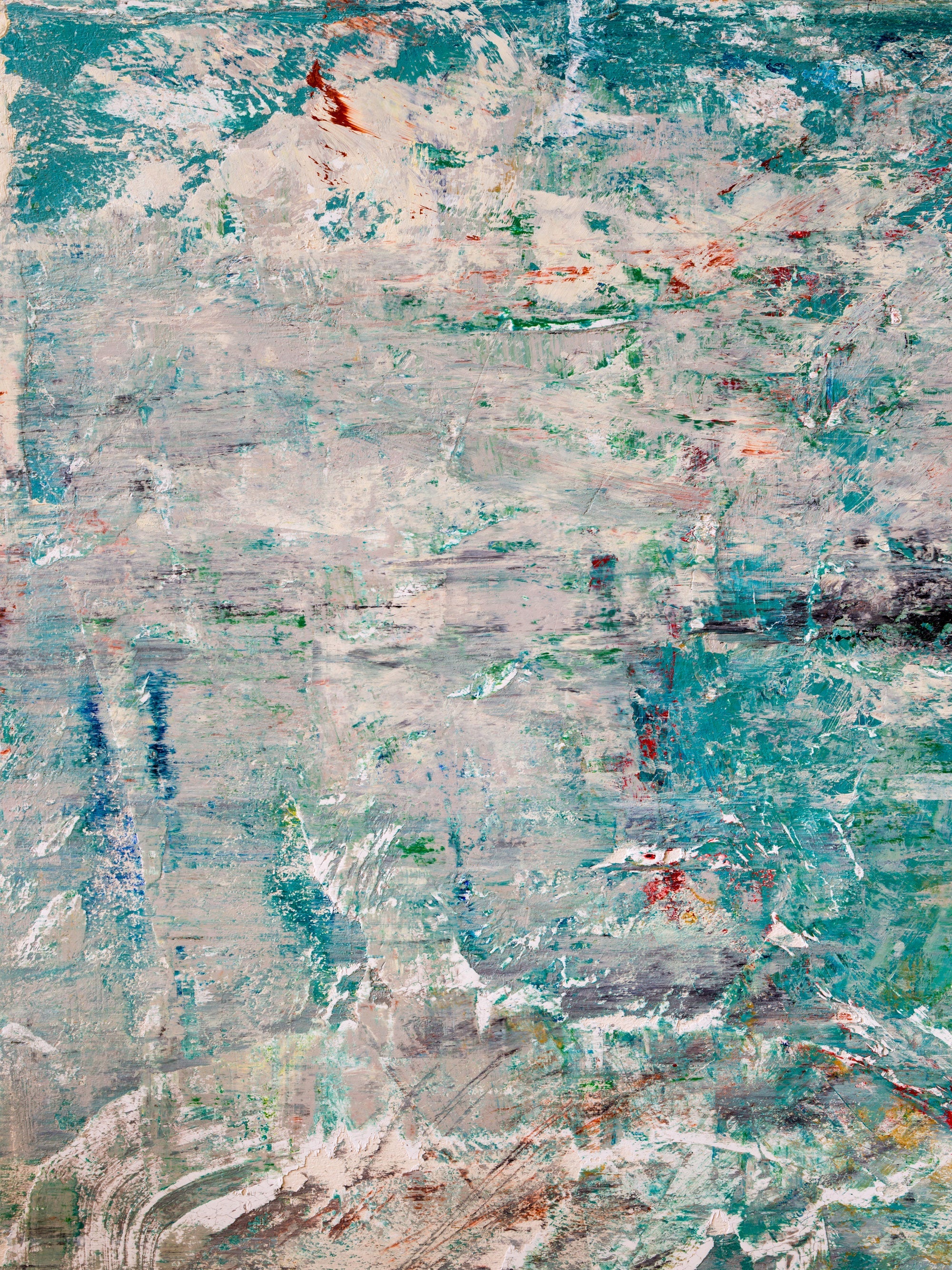 Green Goddess III Artist Enhanced Canvas Print by John Beard Collection - main product image for Resin Society