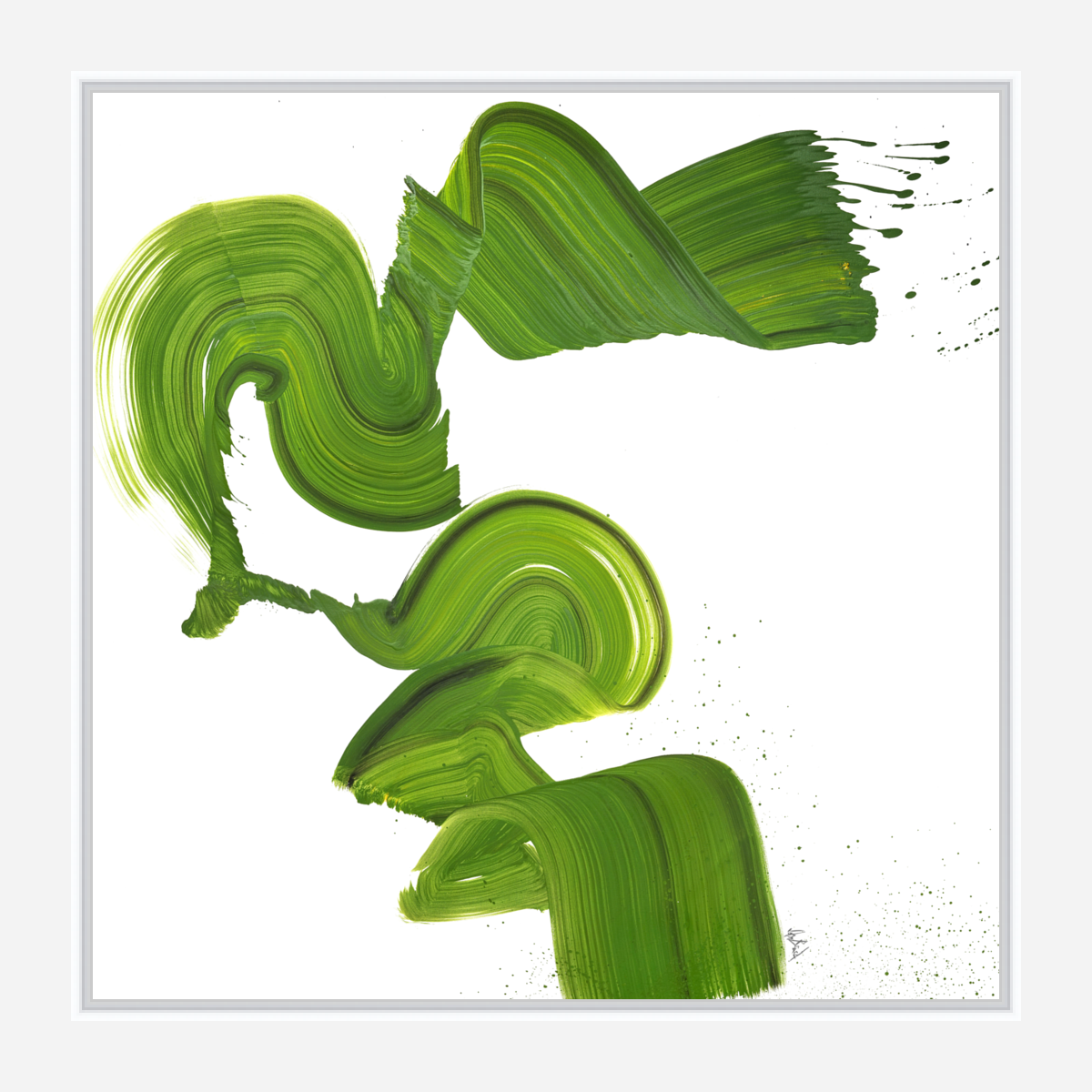 Green Machine Artist Enhanced Canvas Print by John Beard Collection - product image 6 for Resin Society