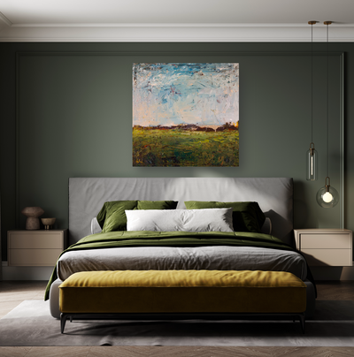 Green Valley Artist Canvas Enhanced Print by John Beard Collection - product image 3 for Resin Society