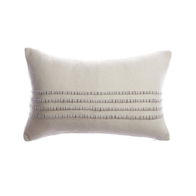 Merino Wool Striped Throw Pillow by Homelosophy