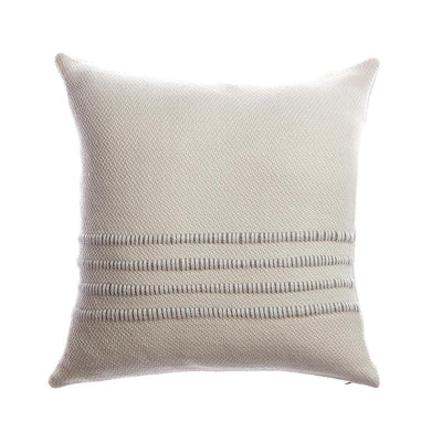 Merino Wool Striped Throw Pillow by Homelosophy